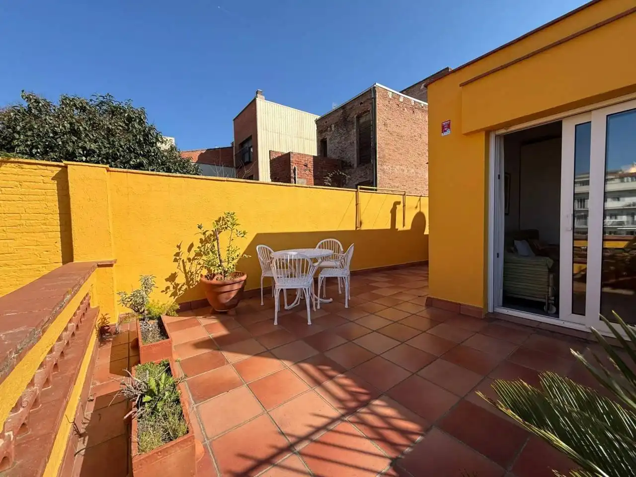 Terrassa de Casa o xalet en venda en Terrassa amb Aire condicionat, Calefacció i Jardí privat