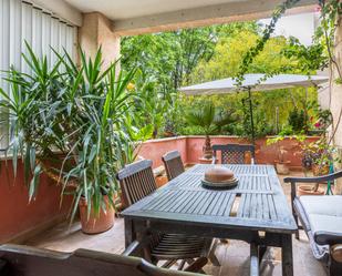 Terrace of Flat for sale in Mairena del Aljarafe  with Air Conditioner, Terrace and Swimming Pool