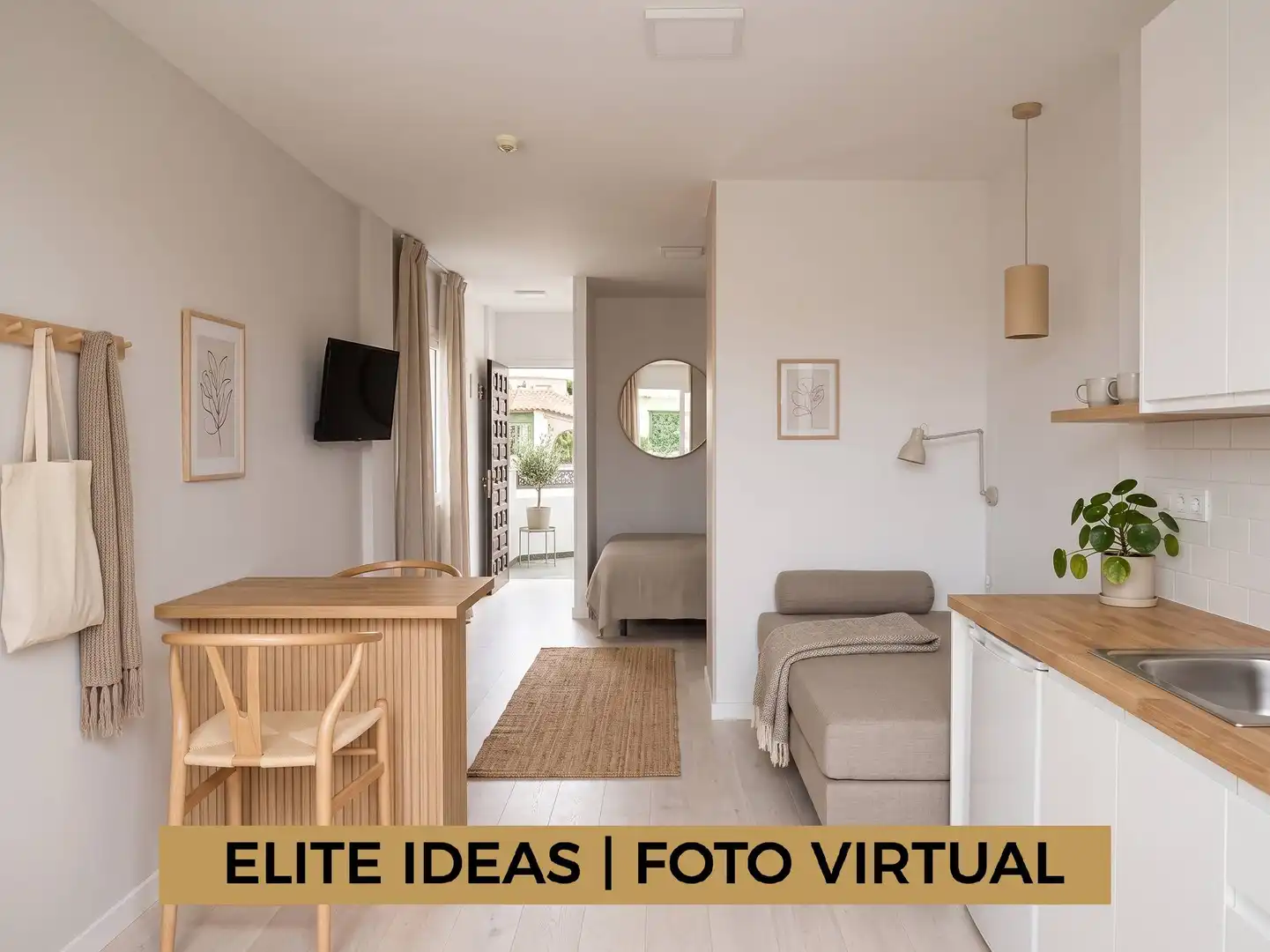 Sala de estar de Estudio en venta en San Bartolomé de Tirajana con Jardín privado, Terraza y Amueblado