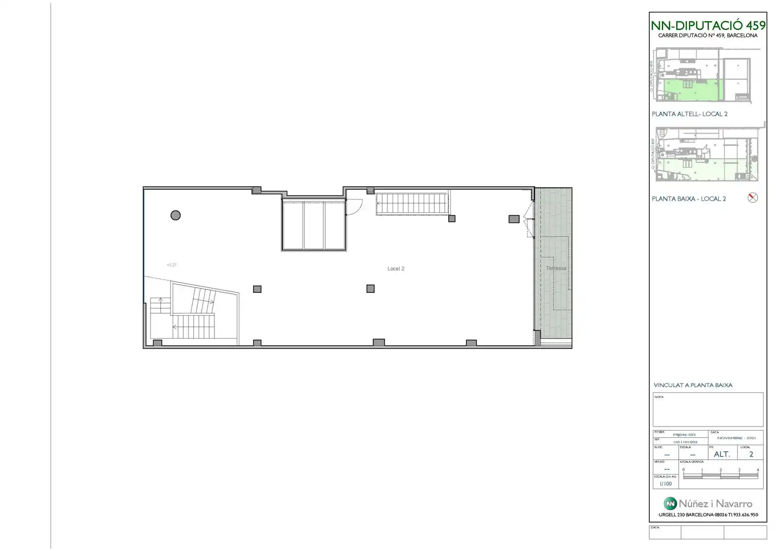 Commercial properties for rent in Barcelona  with Terrace
