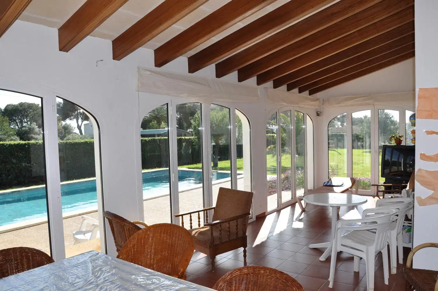 Villa mit Pool zum Verkauf in Cala Blanca