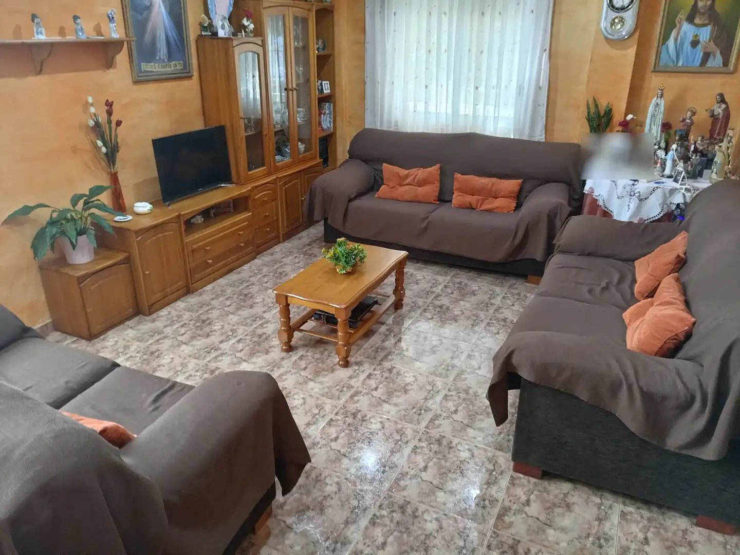 Sala de estar de Casa o chalet en venta en Murcia con Aire acondicionado, Jardín privado y Terraza