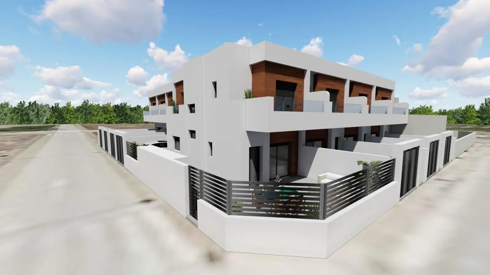 Exterior view of Detached homes for sale in Rafal  with Air Conditioner, Heating and Private garden