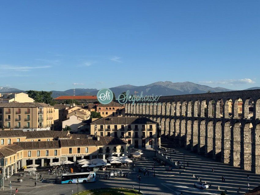 Exterior view of Flat for sale in Segovia Capital  with Heating and Furnished