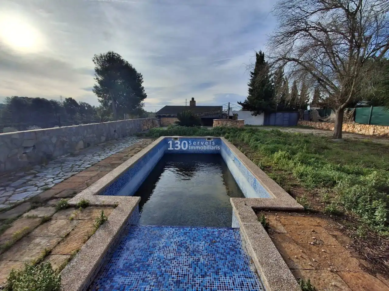 Piscina de Casa o chalet en venta en Cabra del Camp con Jardín privado, Parquet y Terraza