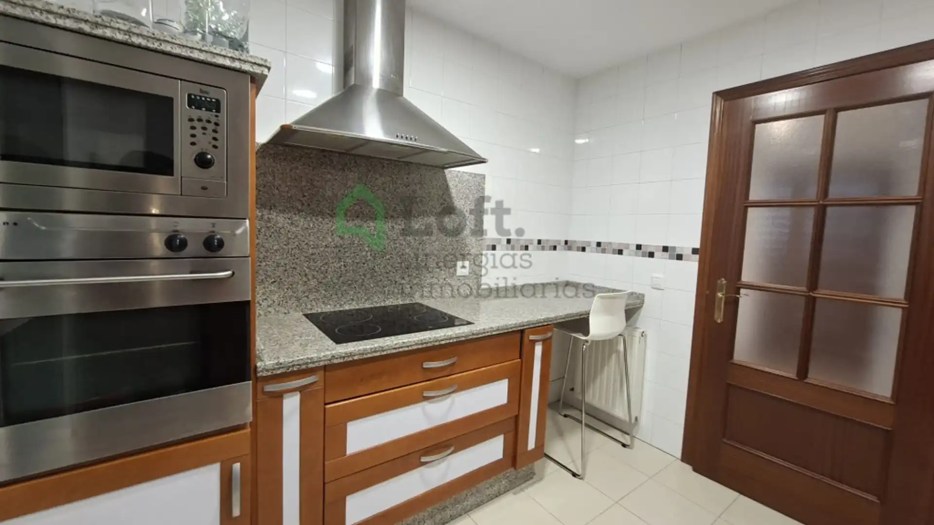 Kitchen of Flat for sale in Badajoz Capital  with Air Conditioner