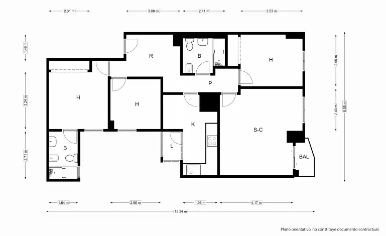Piso en venta en Torrent