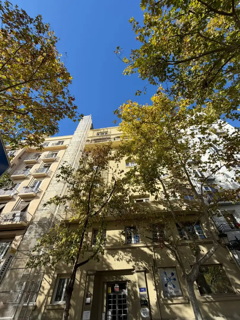 Exterior view of Flat for sale in Zaragoza  with Heating, Terrace and Furnished