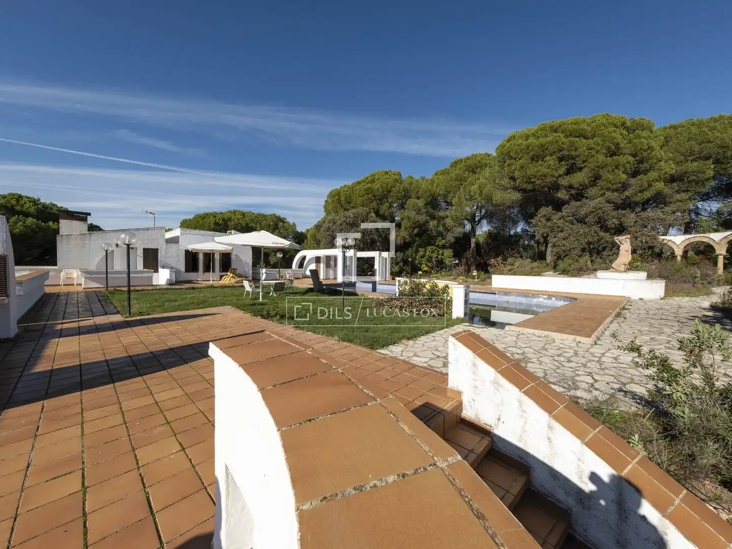 Vista exterior de Casa o chalet en venta en Andújar con Aire acondicionado, Jardín privado y Terraza