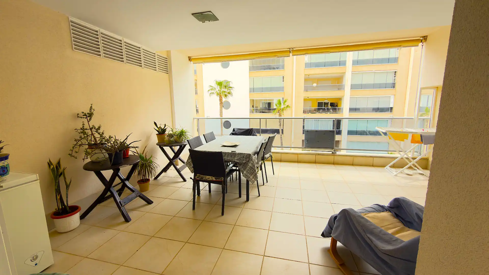 Terrace of Flat for sale in Roquetas de Mar  with Air Conditioner, Heating and Terrace