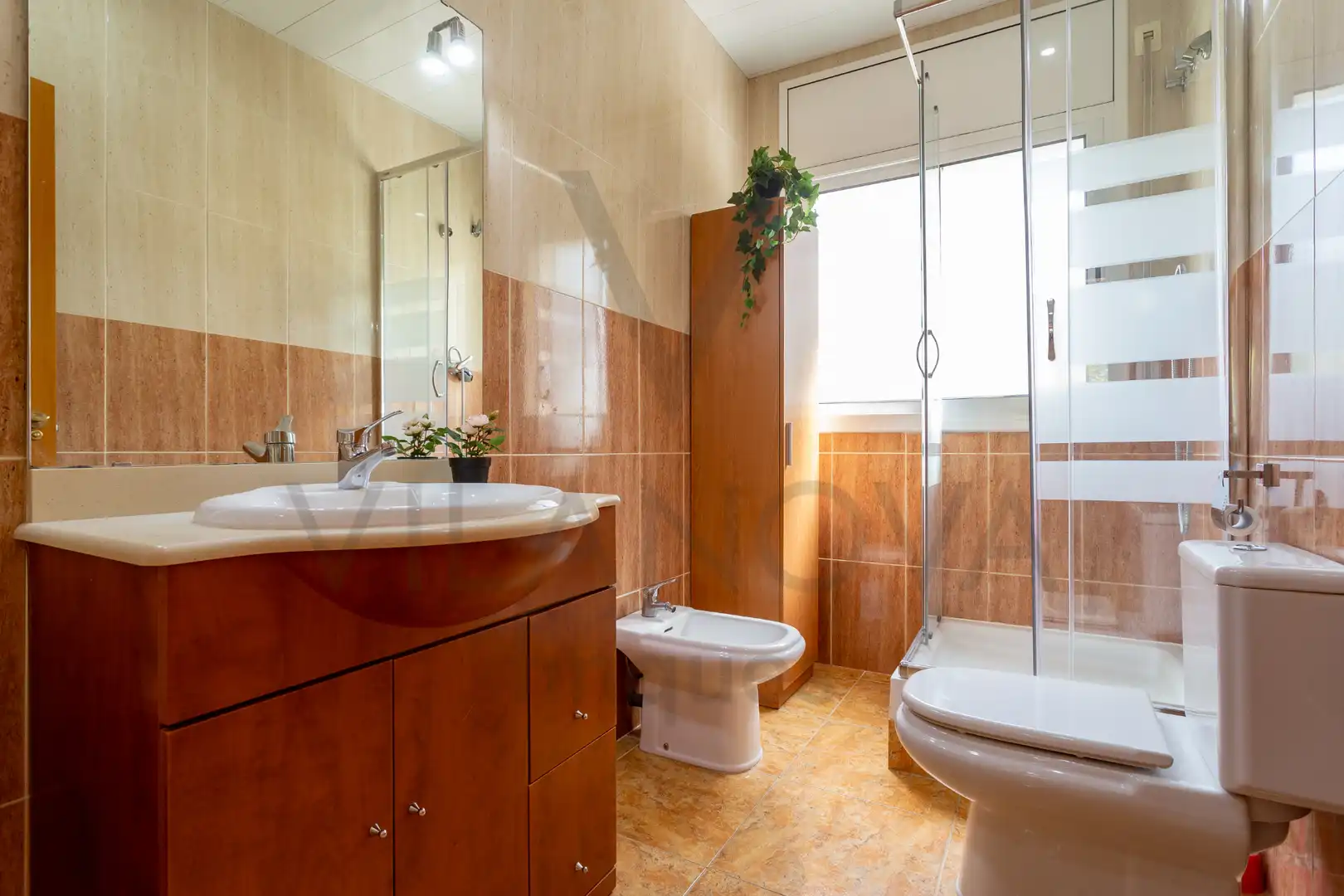 Baño de Casa o chalet en venta en Cabra del Camp con Aire acondicionado, Calefacción y Jardín privado