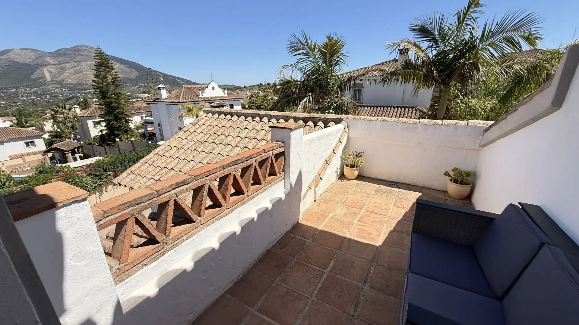 Terraza de Casa o chalet en venta en Coín con Aire acondicionado y Piscina