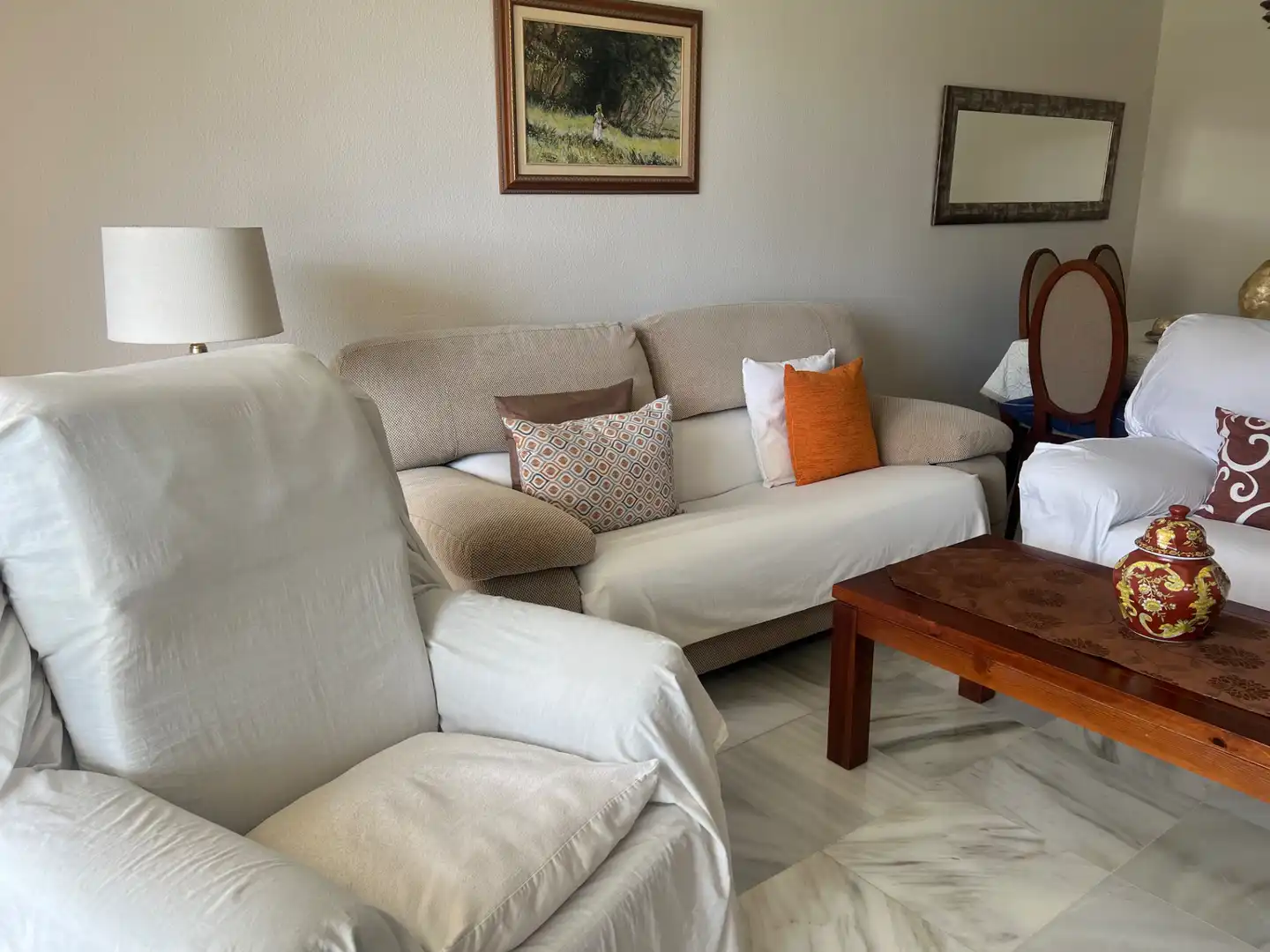Living room of Flat for sale in Málaga  with Terrace and Community pool