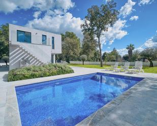 Swimming pool of Single-family semi-detached for sale in Sa Pobla  with Air Conditioner, Heating and Private garden