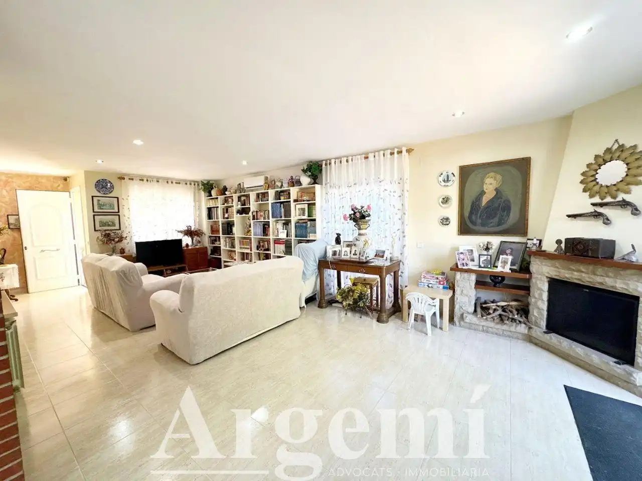 Sala de estar de Casa o chalet en venta en Caldes de Montbui con Aire acondicionado, Calefacción y Jardín privado