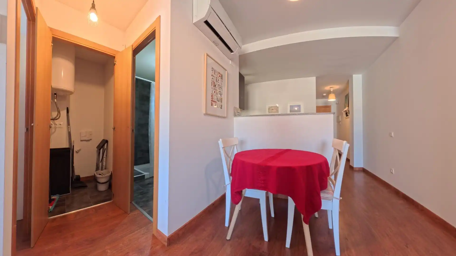 Dining room of Flat for rent in Deltebre  with Parquet flooring