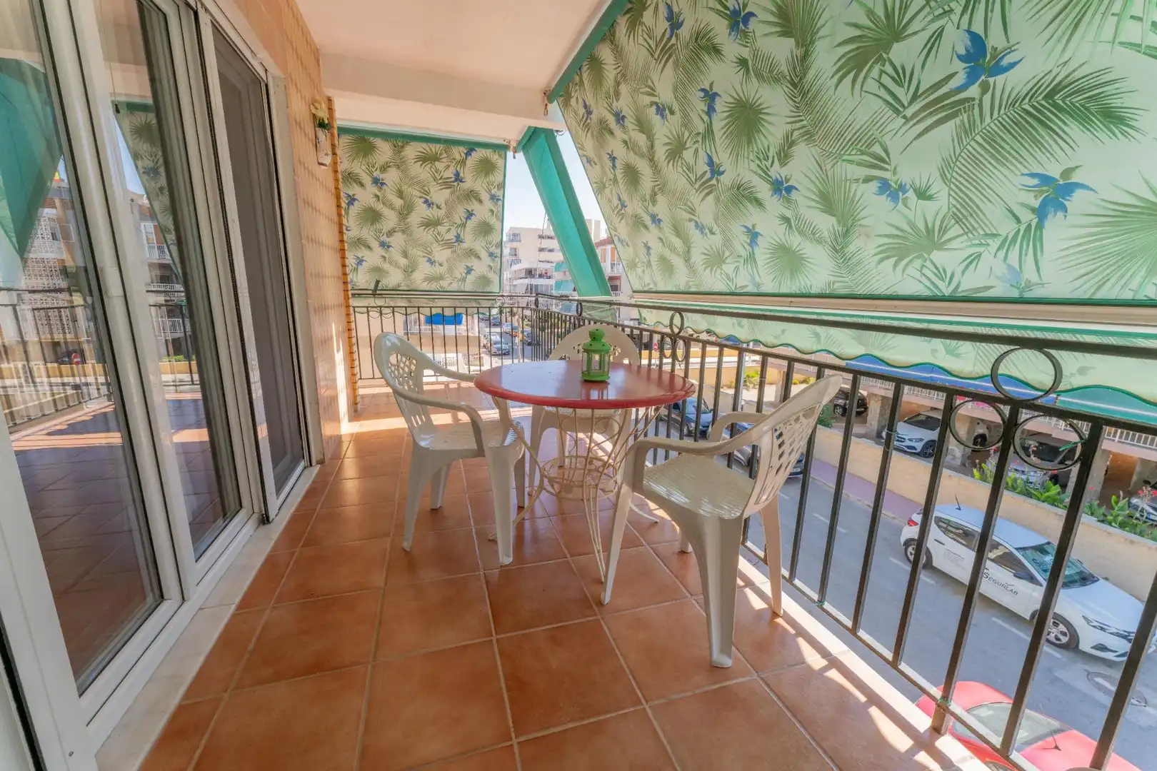 Terraza de Piso de alquiler en Santa Pola con Aire acondicionado, Terraza y Amueblado