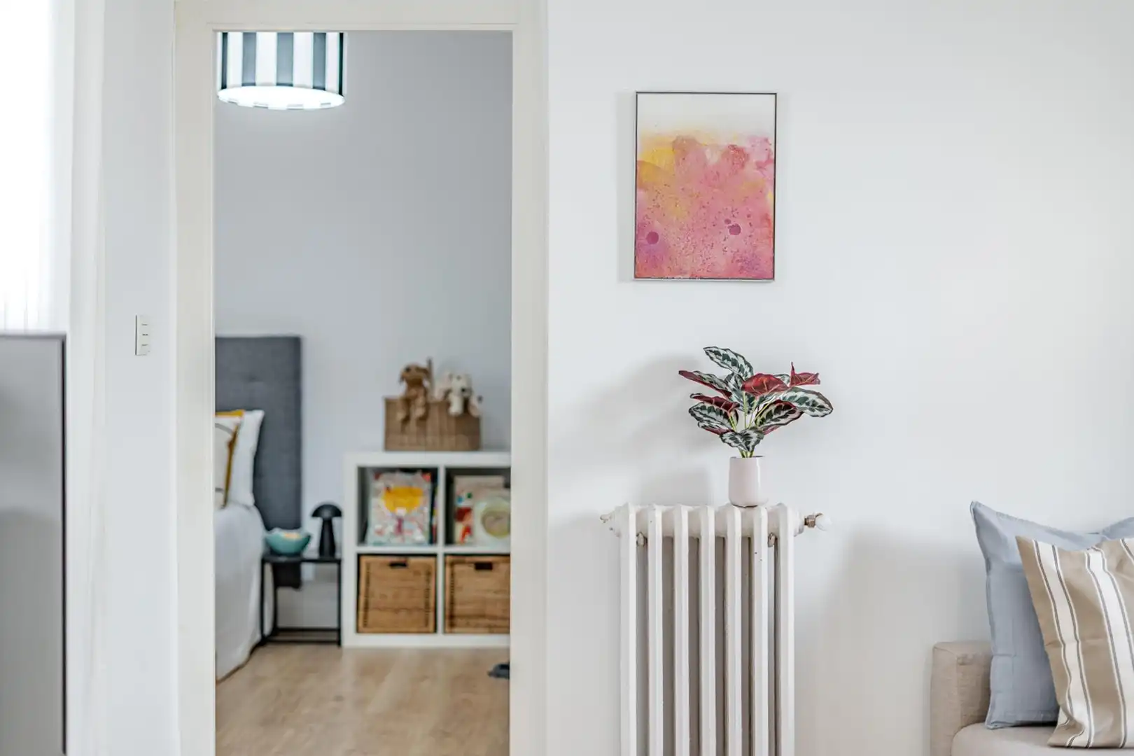 Bedroom of Flat for sale in Madrid  with Heating