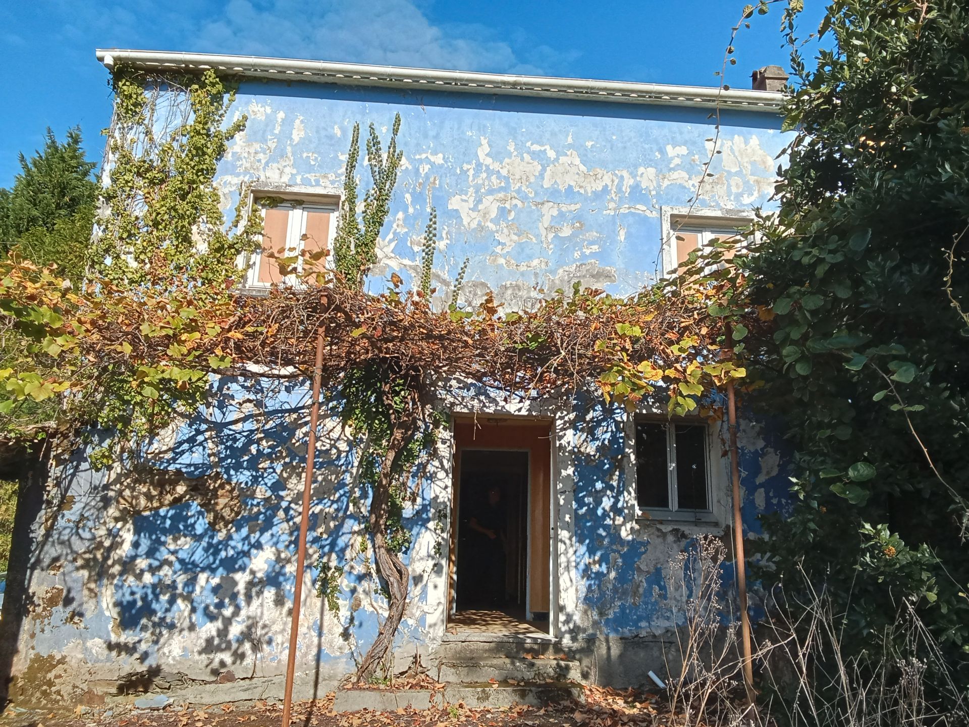Vista exterior de Casa adosada en venda en Ferrol