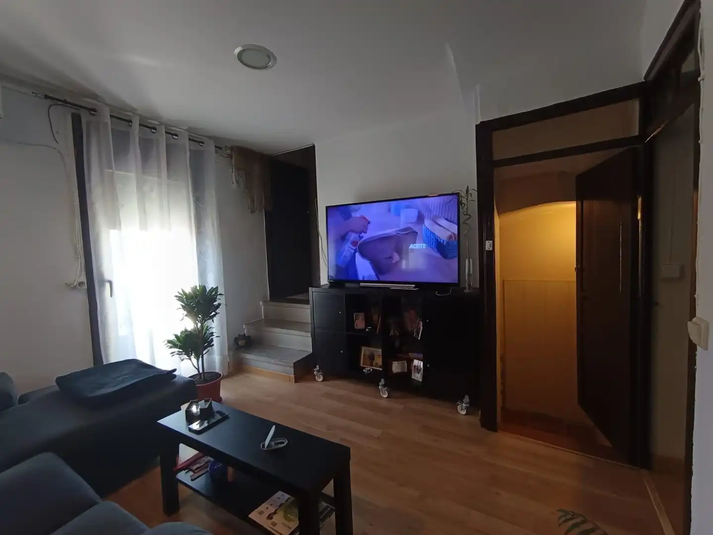 Sala de estar de Finca rústica en venta en Castillonroy con Aire acondicionado, Calefacción y Terraza