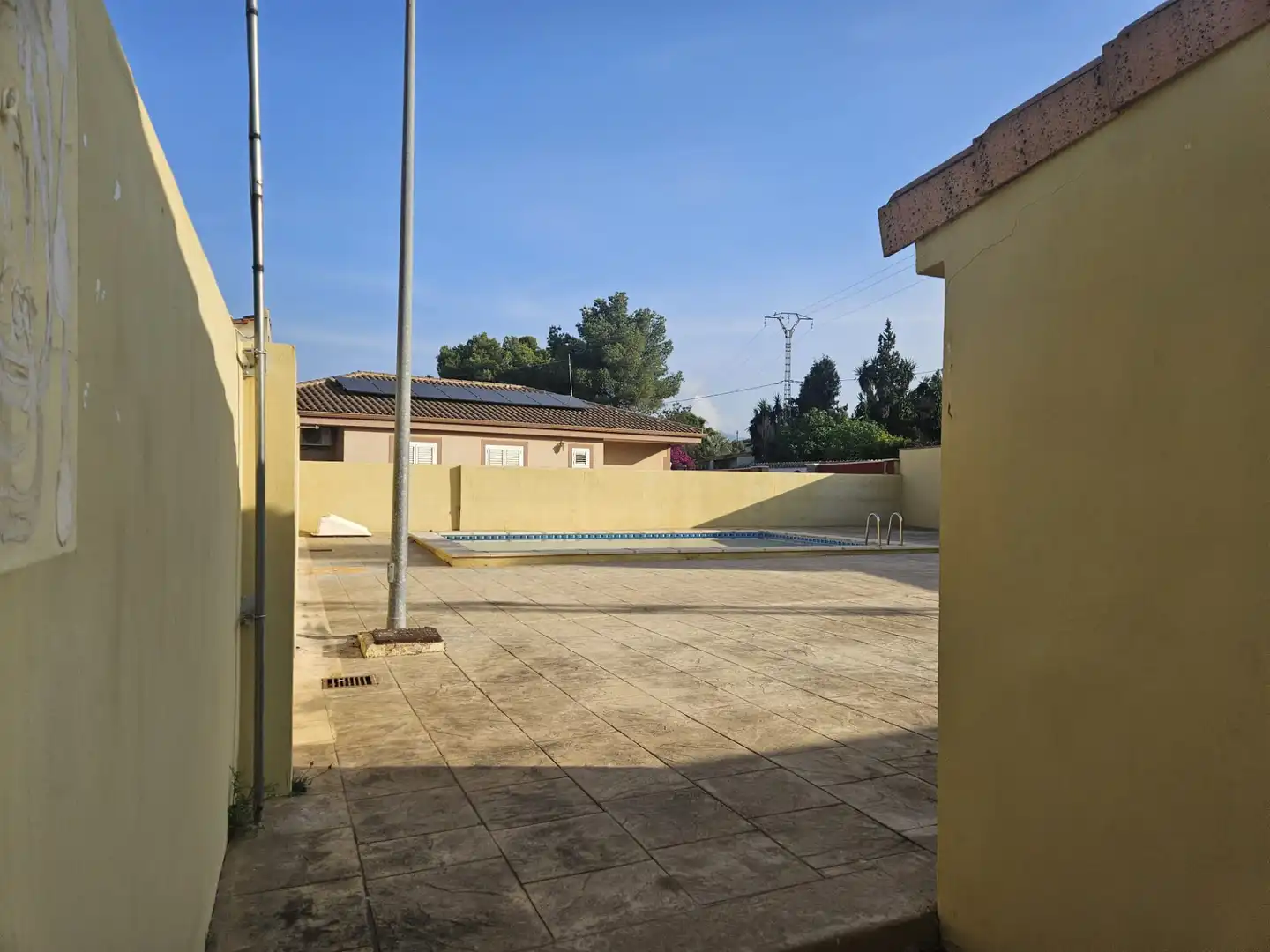 Piscina de Casa adosada en venta en Náquera con Aire acondicionado, Calefacción y Piscina comunitaria