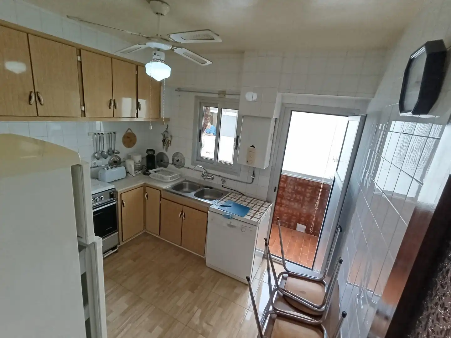 Cocina de Piso en venta en Villajoyosa / La Vila Joiosa con Amueblado y Balcón