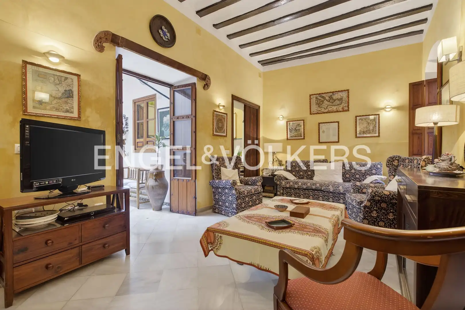 Sala de estar de Casa o chalet en venta en Casco Antiguo