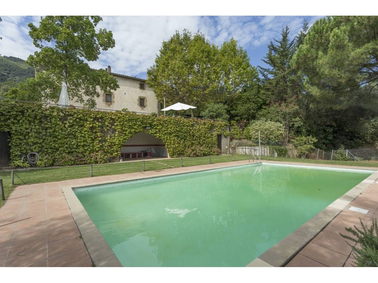 Piscina de Casa o xalet en venda en Anglès amb Calefacció, Jardí privat i Terrassa