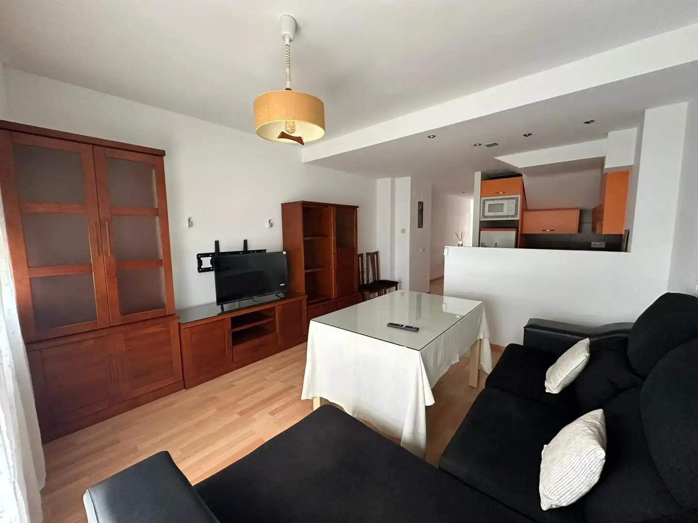 Sala de estar de Apartamento en venta en Badajoz con Terraza y Amueblado