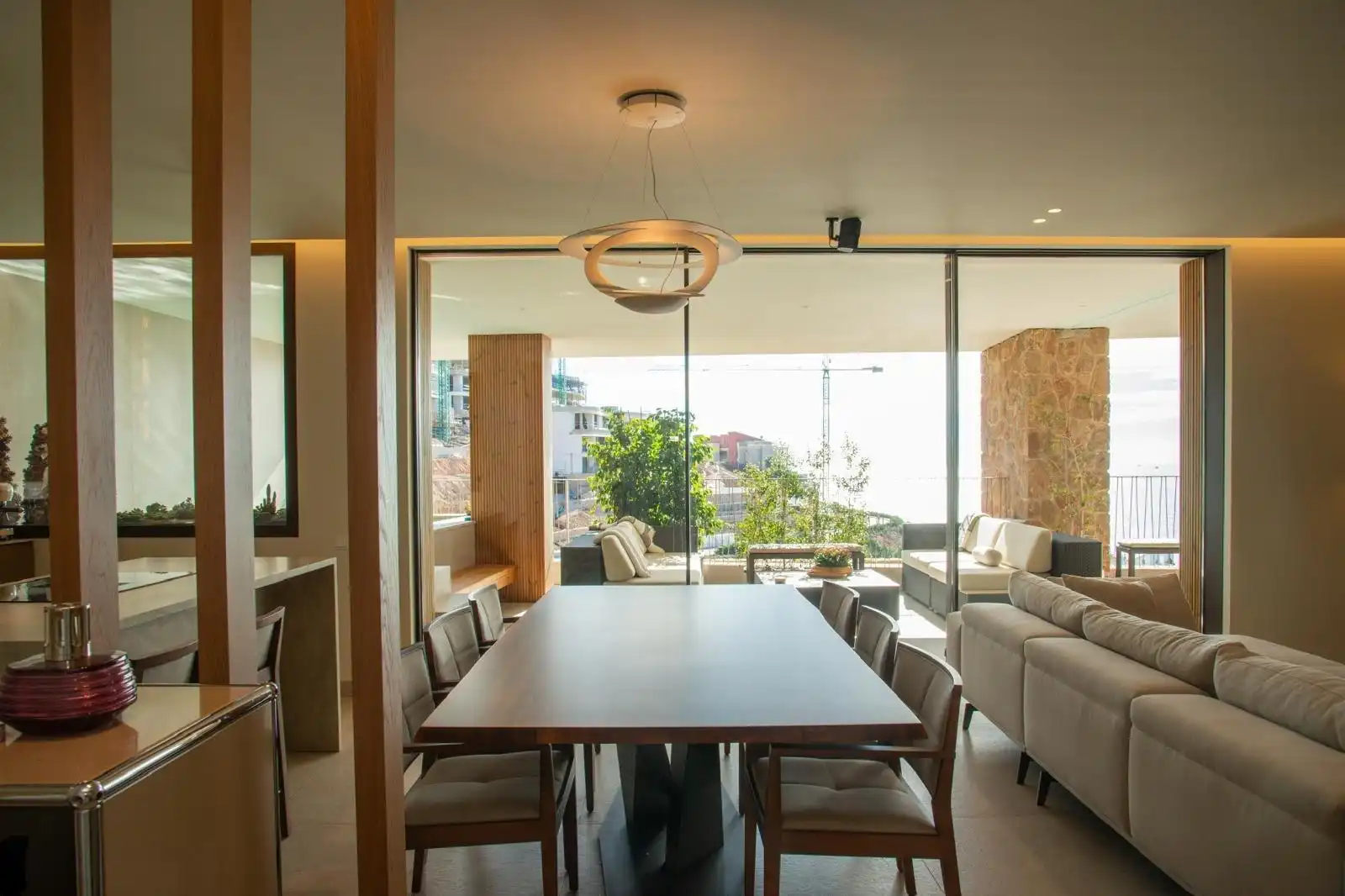 Menjador de Apartament en venda en Oropesa del Mar / Orpesa amb Aire condicionat, Jardí privat i Terrassa