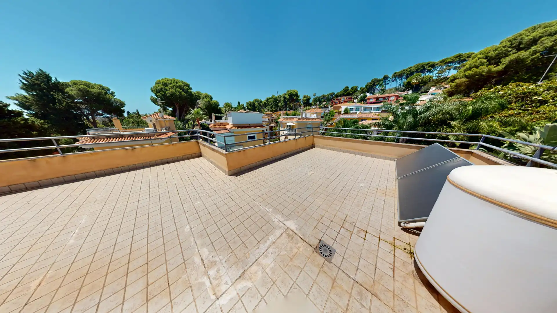 Terraza de Casa o chalet en venta en Torremolinos con Aire acondicionado, Calefacción y Jardín privado