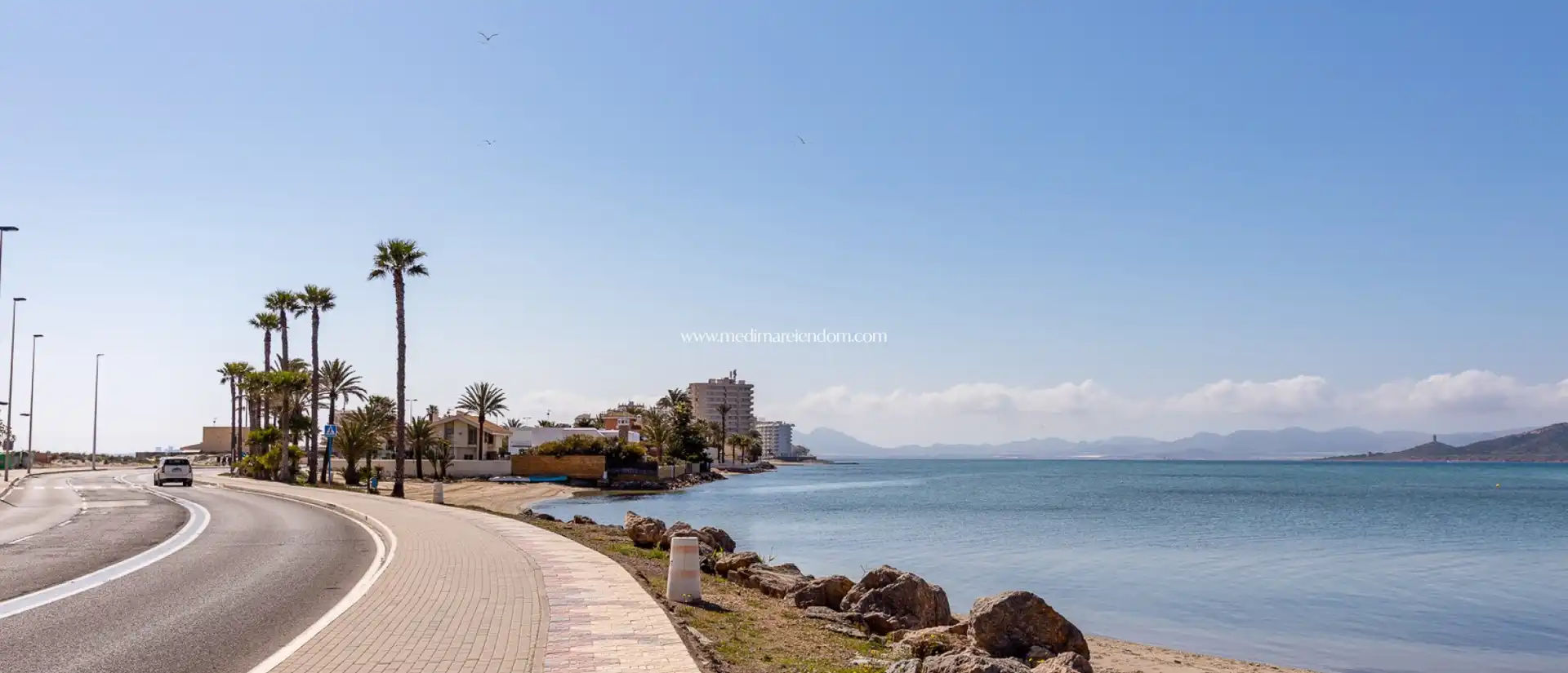Exterior view of Duplexes for sale in La Manga del Mar Menor  with Air Conditioner, Heating and Private garden