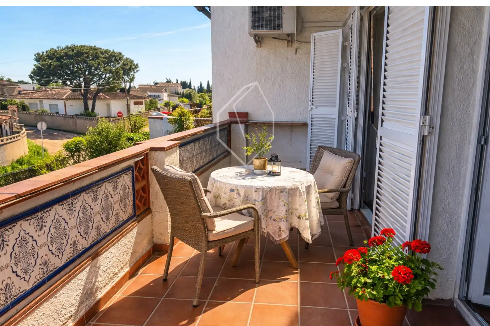 Terraza de Piso en venta en L'Escala con Aire acondicionado, Terraza y Amueblado
