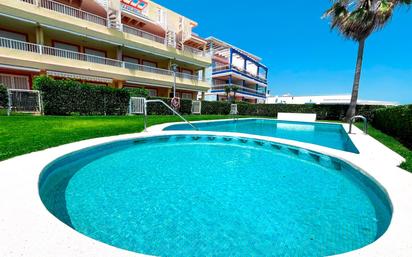 Swimming pool of Flat for sale in Xeraco  with Air Conditioner, Heating and Private garden
