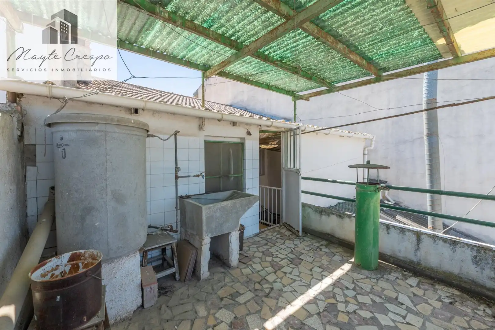 Terraza de Casa o chalet en venta en Benalúa de las Villas