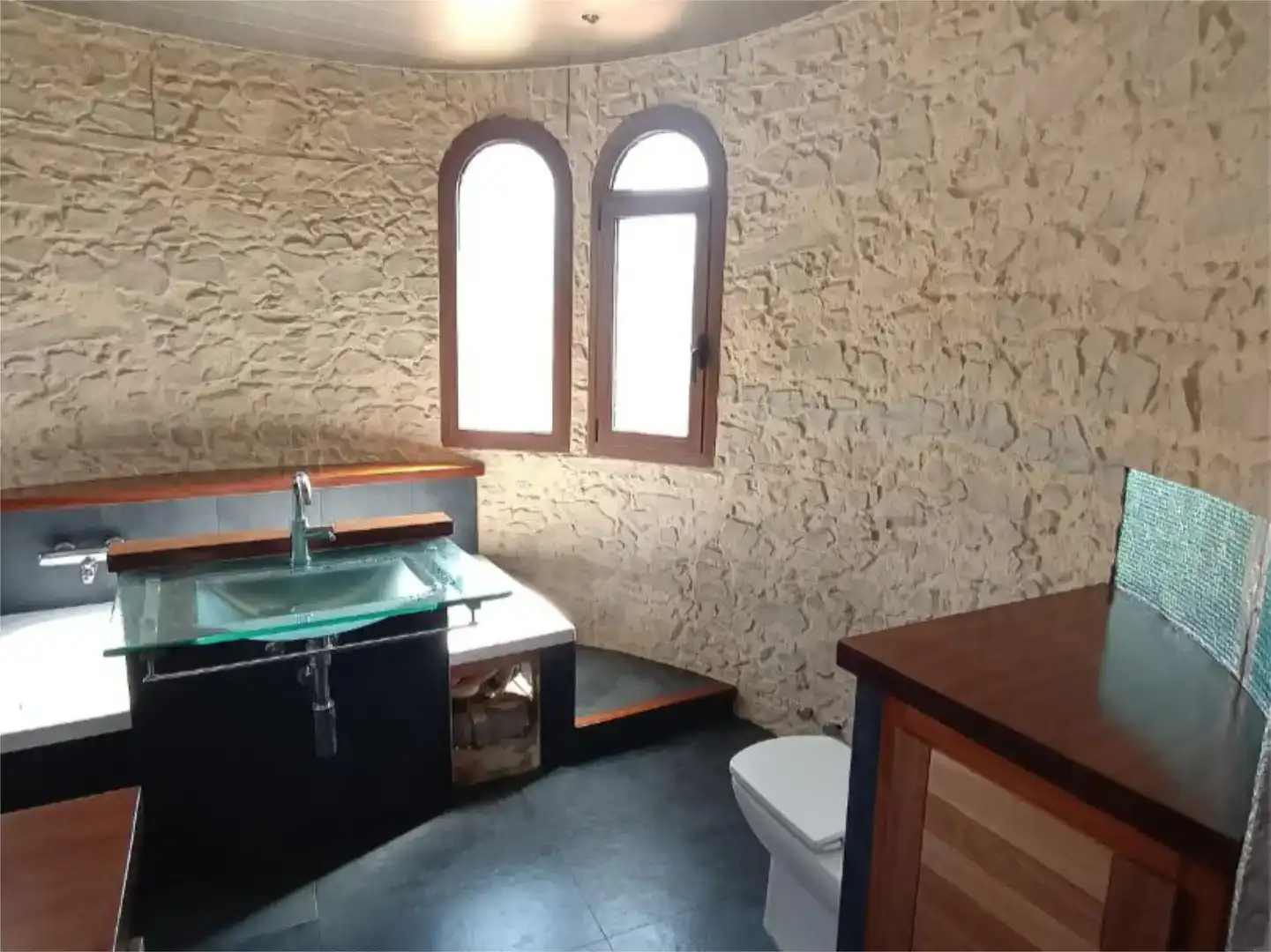 Bany de Casa o xalet en venda en Maçanet de la Selva amb Aire condicionat, Piscina i Balcó
