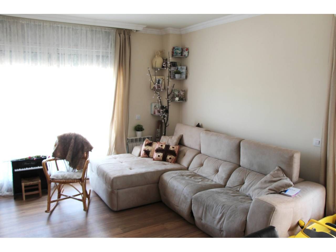 Wohnzimmer von Wohnung zum Verkauf in Granollers mit Klimaanlage, Heizung und Terrasse