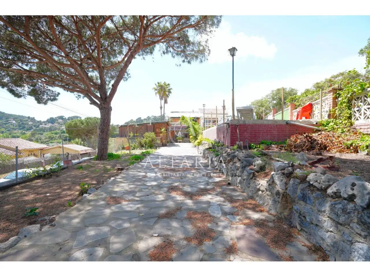 Vista exterior de Casa o chalet en venta en Palafolls con Jardín privado, Piscina y Alarma