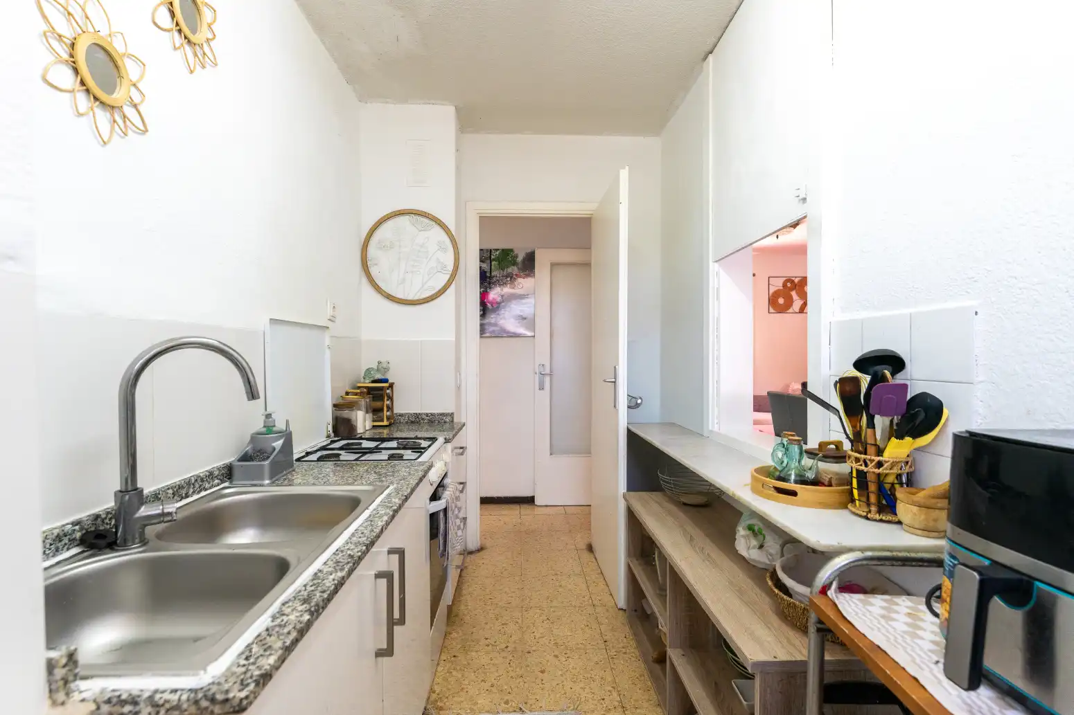 Kitchen of Flat for sale in Constantí  with Heating and Balcony