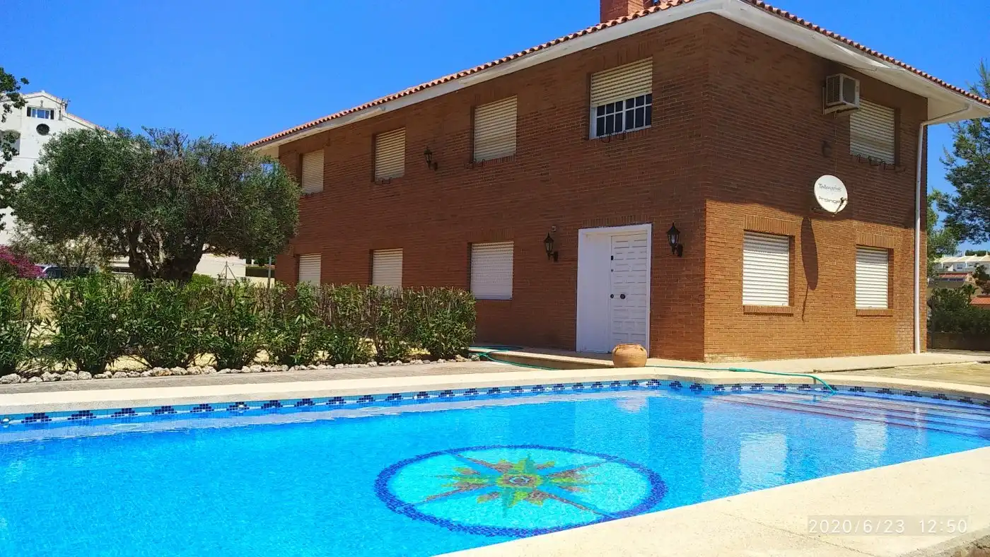 Swimming pool of Houses for sale in La Nucia  with Private garden, Terrace and Storage room