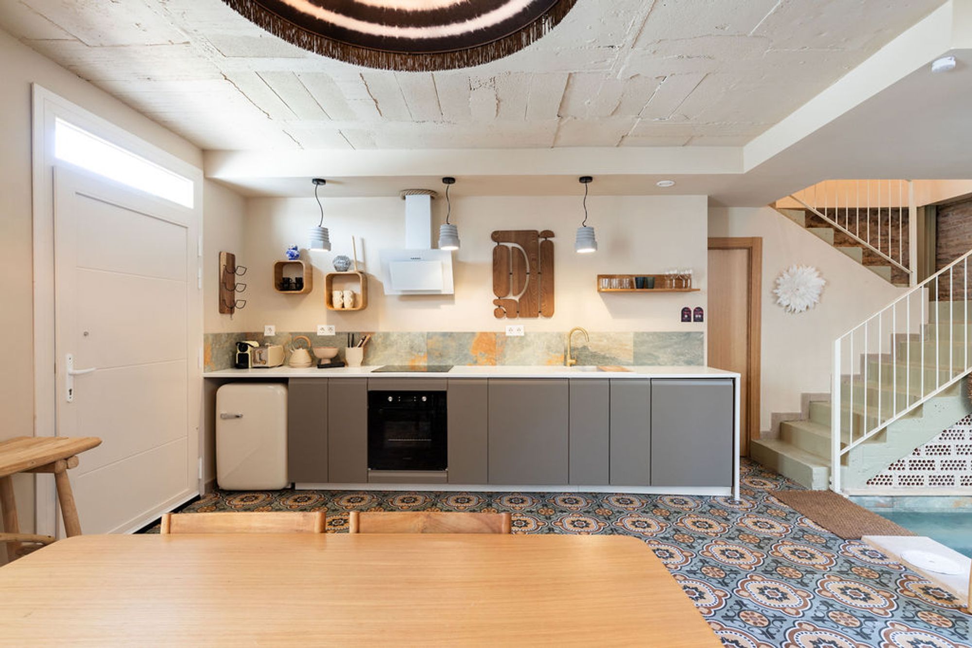 Kitchen of Single-family semi-detached for sale in Málaga Capital