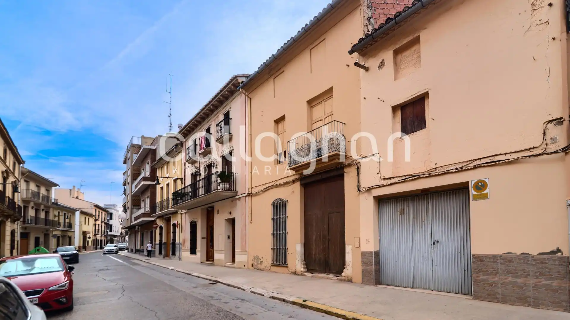 Vista exterior de Casa adosada en venda en L'Alcúdia