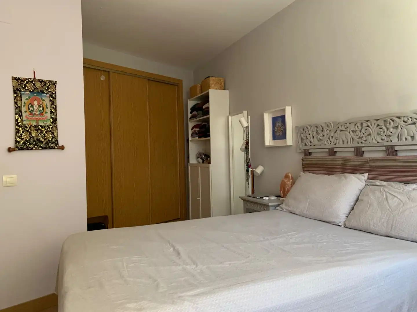 Bedroom of Flat for sale in Navalagamella, Madrid