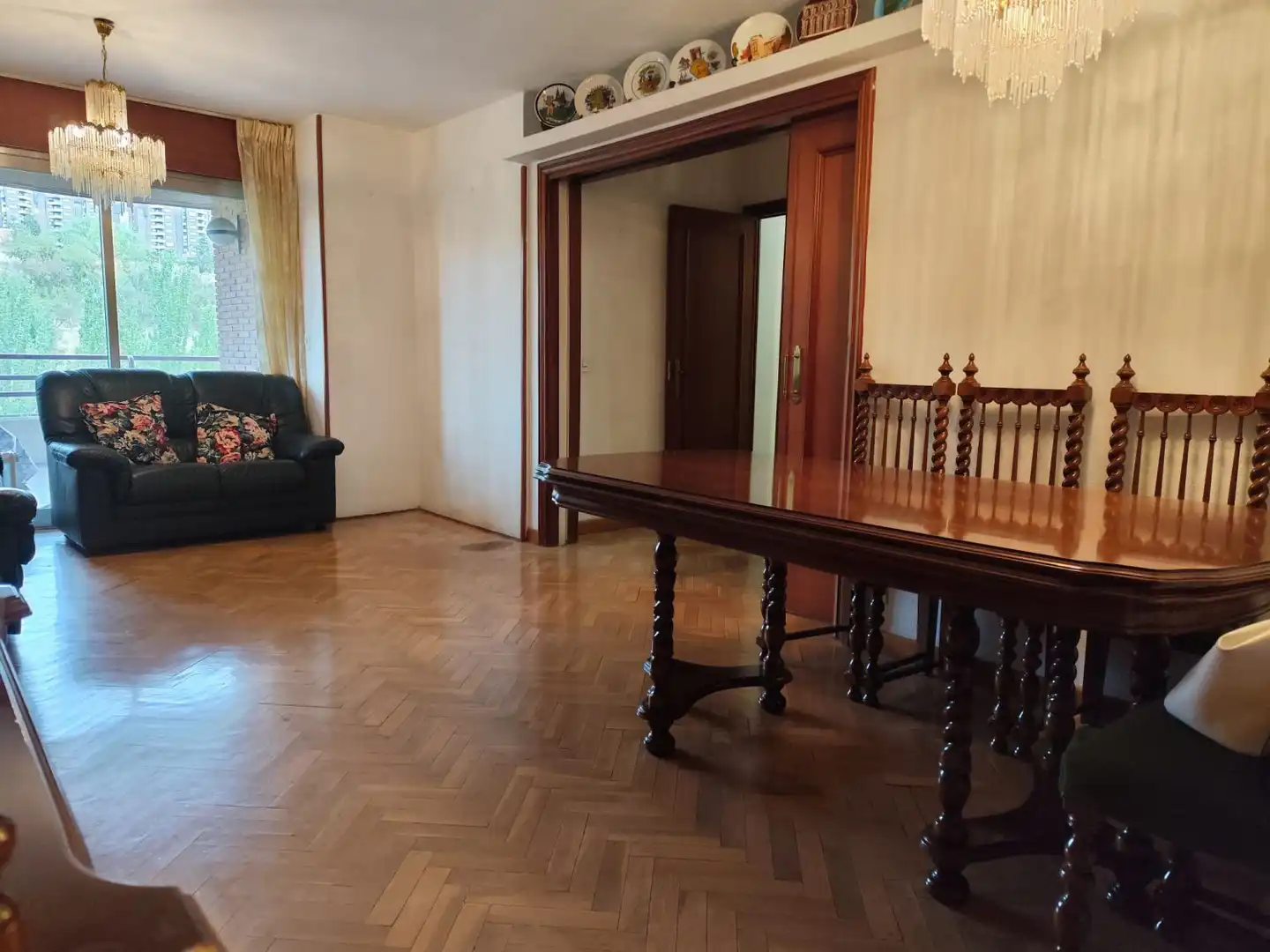 Dining room of Flat for sale in Valladolid  with Heating, Terrace and Storage room