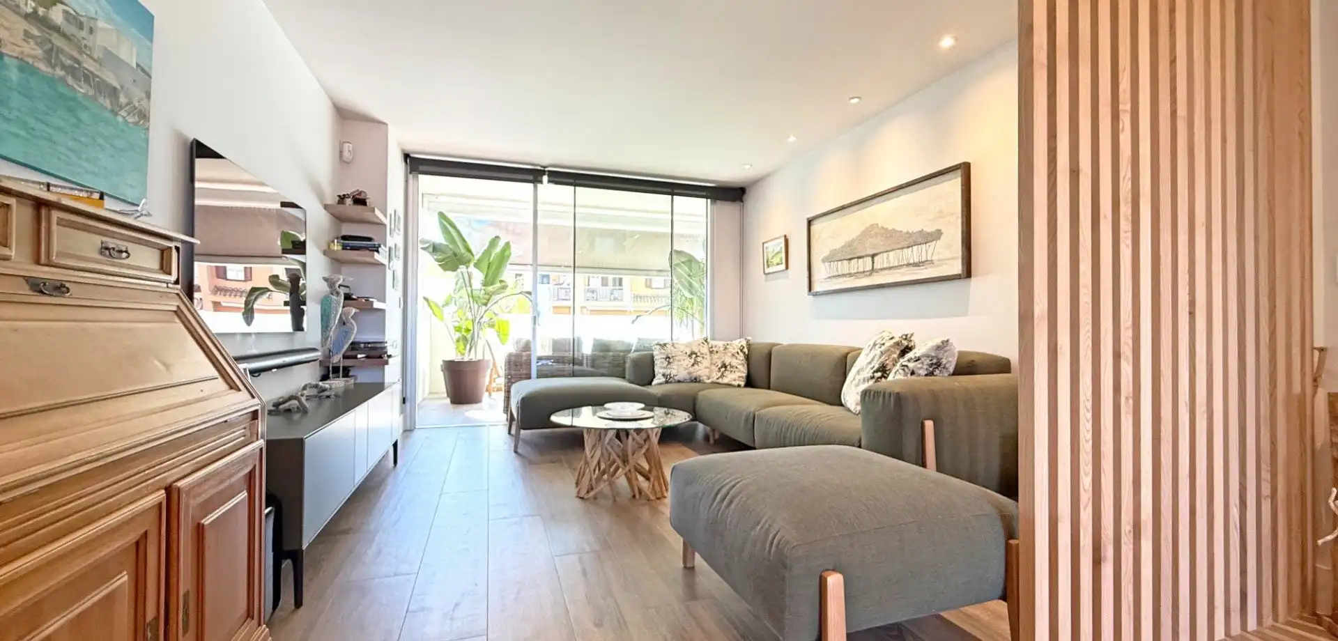 Sala de estar de Apartamento en venta en Cartagena con Trastero y Balcón