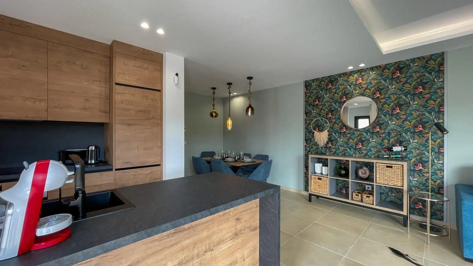 Kitchen of Houses for rent in Finestrat  with Air Conditioner, Heating and Private garden