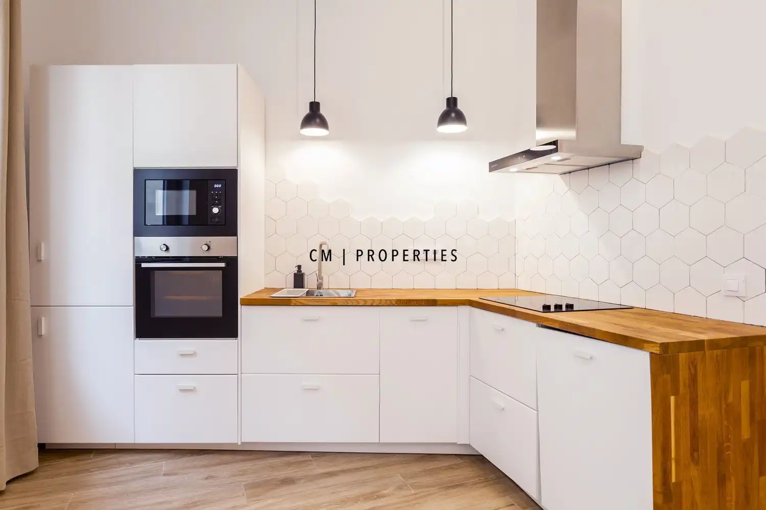 Cocina de Dúplex de alquiler en Valencia con Aire acondicionado, Calefacción y Terraza