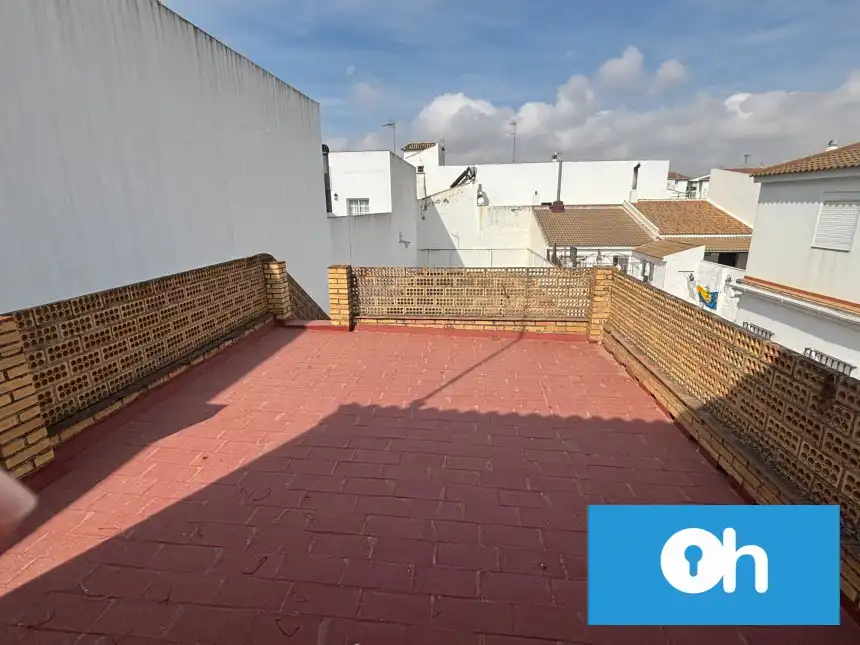 Exterior view of Flat for sale in San Juan del Puerto  with Private garden, Terrace and Storage room