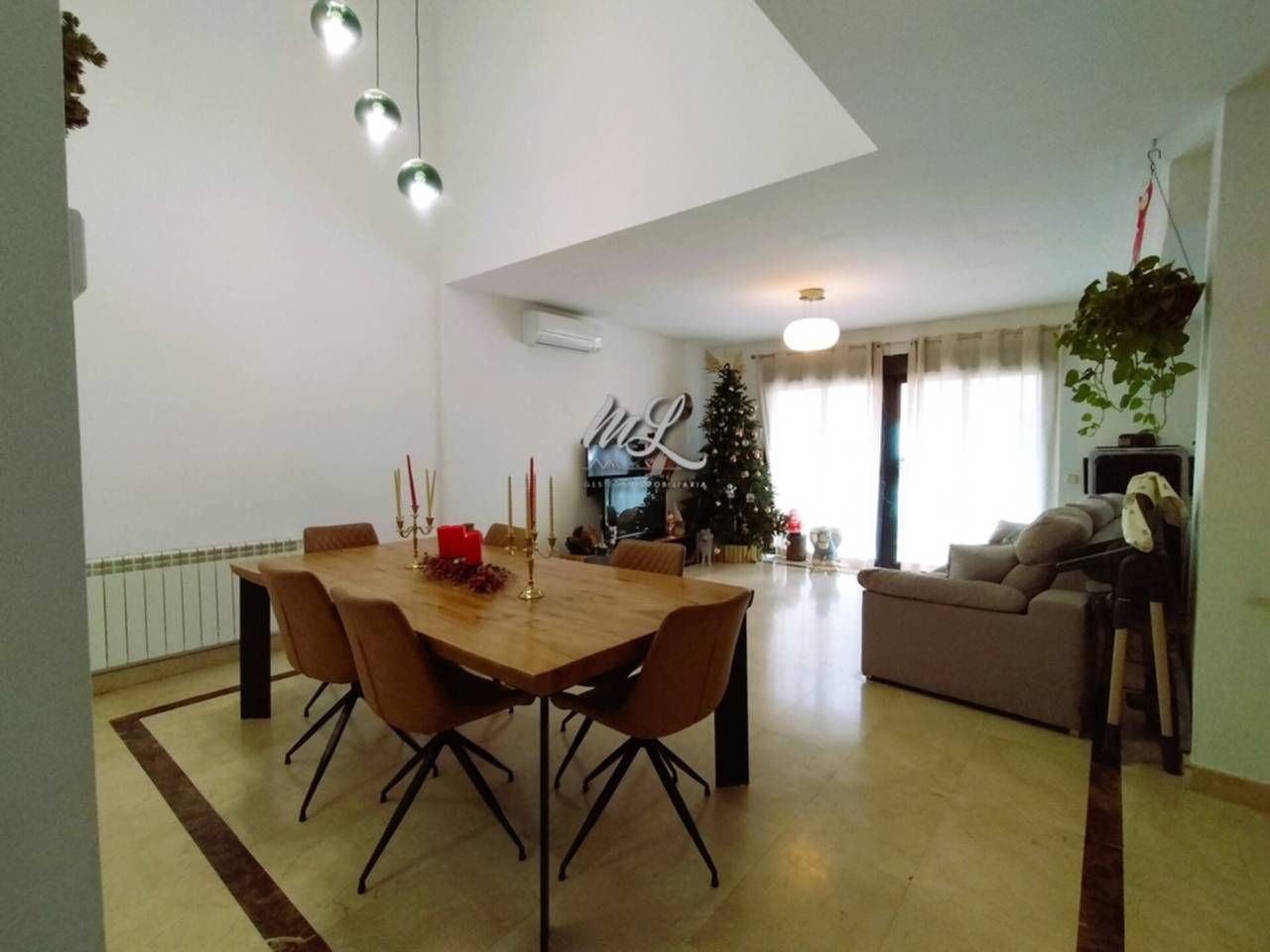 Dining room of Single-family semi-detached for sale in Santa Cruz del Retamar  with Air Conditioner, Heating and Private garden