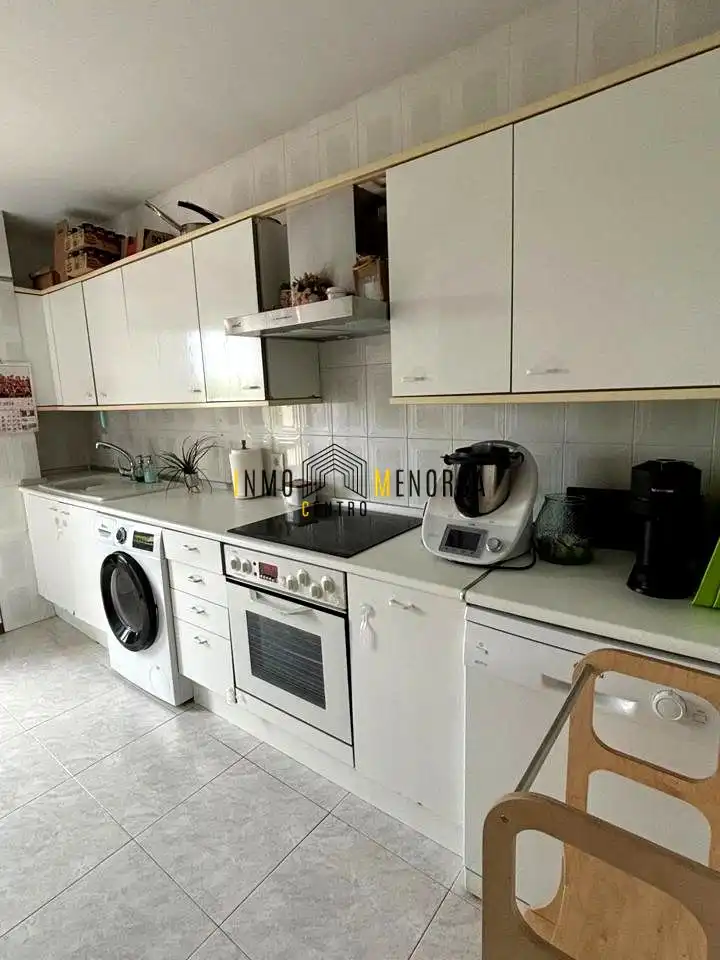 Cuina de Dúplex en venda en Ciutadella de Menorca amb Aire condicionat i Terrassa